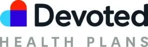 Devoted Health Plans logo with colorful heart icon